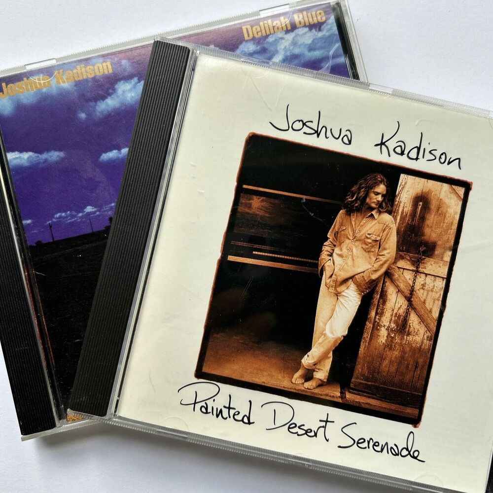 Set of 2 Joshua Kadison Painted Desert Serenade & Delilah Blue CD Compact Disc